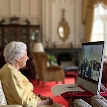 Queen Elizabeth hold virtual audiences from Windsor Castle