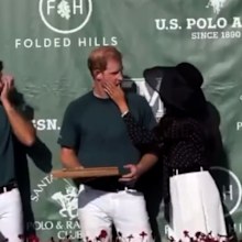 Meghan and Harry polo
