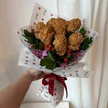 KFC bride has fast-food themed wedding
