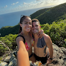 Nathan Cleary and Mary Fowler holiday in QLD