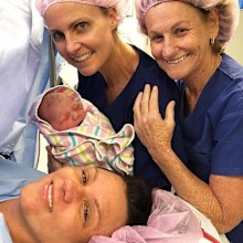Casey Dellacqua has given birth to her first child with partner Amanda Judd. See 