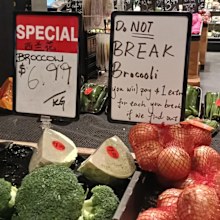 Broccoli prices warning not to break stalks off