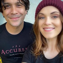 Former Aussie soap stars Bob Morley and Eliza Taylor.