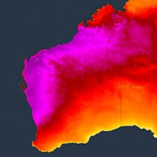 WA heatwave weekend weather warning