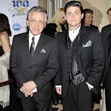 BEVERLY HILLS, CA - MARCH 07:  (L-R) Actor/Singer Frankie Valli and Francesco Valli attend the 20th Annual Night of 100 Stars Oscar Gala in the Crystal Ballroom at the Beverly Hills Hotel on March 7, 2010 in Beverly Hills, California.  (Photo by John M. Heller/Getty Images)