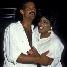 Oprah Winfrey and Steadman Graham sighted on June 30, 1987 at Stringfellow's in New York City.  
