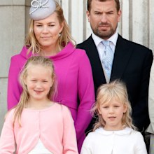 Autumn Phillips Peter Phillips daughters Savannah Isla