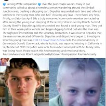 US boy found three years after going missing
