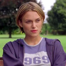 Keira Knightley, Bend It Like Beckham, filming