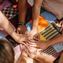 Susan Lighthouse Foundation hands