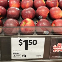 coles new fruit pricing system also being used at woolworths per unit instead of per kilo