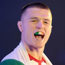 Paul Hughes, Riyad'daki Kingdom Arena'ya giriyor.