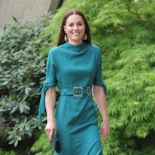 Kate Middleton teal dress