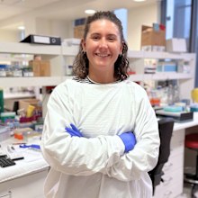 Lifelong allergy sufferer Rhiannon Grant is now an allergy researcher.