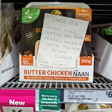 butter chicken review supermarket