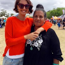 Brooke Boney and mother Leonie Boney