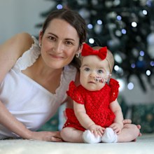 'Our Christmas miracle': Baby born with organs outside body defies the ...