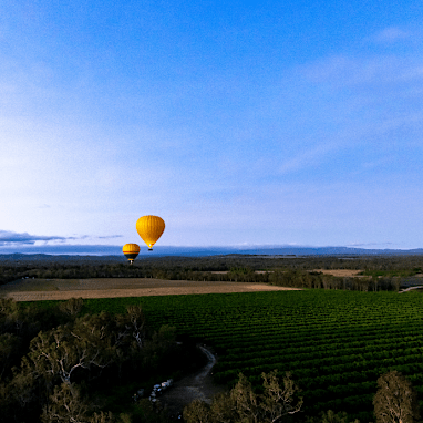 Or go even higher in a hot air balloon