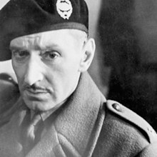 ME Clifton James in his guise as Bernard Montgomery.