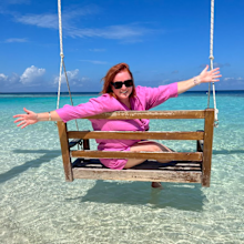 shelly horton maldives holiday