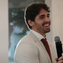 best man wedding speech used to date bride