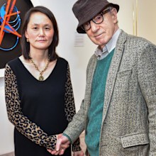 Soon-Yi Previn and Woody Allen 