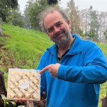Gardener Simon Akeroyd shows how to turn a Ferrero Rocher chocolate box into a seed starting tray propagation box, gardening hack