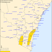 Wild weather forecast for south east Australia