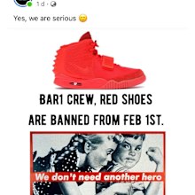Perth nightclub bans red shoes