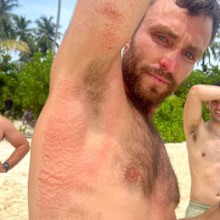 Elliot Foote, one of the surfers found in Indonesia