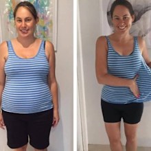 Beth Azzopardi Healthy Mummy lost 20 kilos