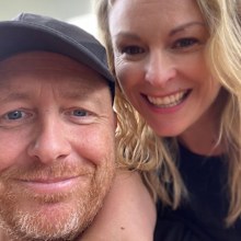 Mel Schilling with husband Brett.