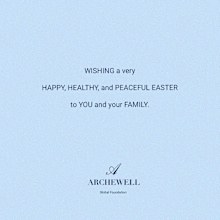 A mock post from a non-official Archewell charity Instagram.