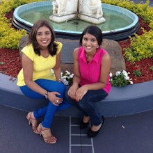 Me and my Aunt. 