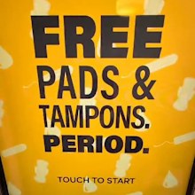 free period items in Victoria
