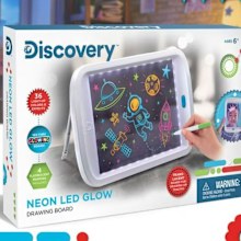 Discovery - Neon LED Glow Drawing Board