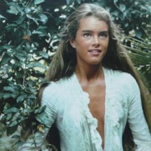 Brooke Shields in Blue Lagoon (1980).