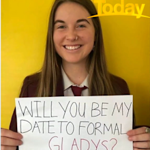 Ms Cox asked Gladys Berejiklian to be her formal date.
