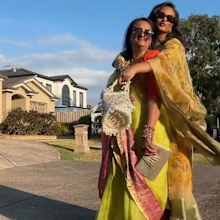 Content Creator Sophia Chowdhury and mum
