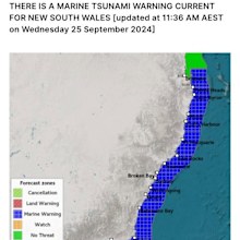 Bureau of Meterology accidentally sends tsunami warning