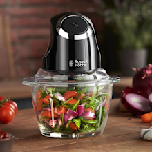 Russell Hobbs 1 Litre Desire Matte Black Mini Chopper