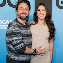 NEW YORK, NEW YORK - SEPTEMBER 28: Kieran Culkin and Jazz Charton attend "Waiting For Godot" opening night at the Hudson Theatre on September 28, 2025 in New York City. (Photo by John Lamparski/Getty Images)