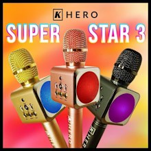 Portable karaoke microphone, $99.95