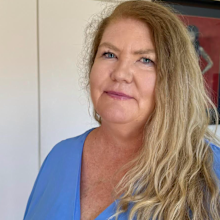 Female Debt Collector
