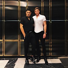 Sheldon Riley and boyfriend Zachery Tomlinson