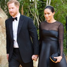 Prince Harry Meghan Markle Lion King Premiere UK 2019