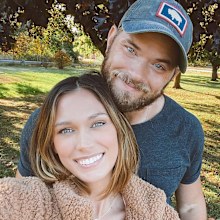 Kellan Lutz and wife Brittany Gonzales.