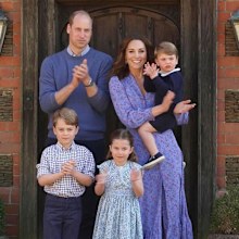 Cambridges Prince William Kate Middleton Prince George Princess Charlotte Prince Louis Clap for Carers BBC Big Night In