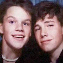Matt Damon and Ben Affleck photo as kids