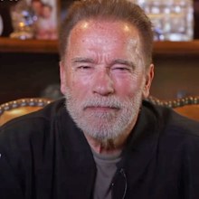 Arnold Schwarzenegger's impassioned plea to Russians as he recalls personal stories in new video